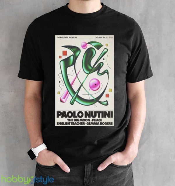 poster Paolo Nutini 8th July 2023 Brighton US Tour Shirt Product Photo 2