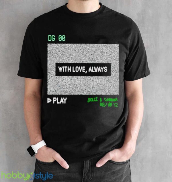 Quackity dg 00 with love always play shirt Product Photo 2