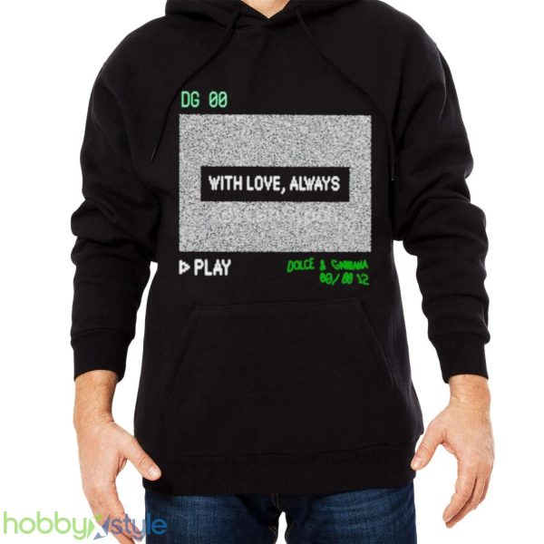 Quackity dg 00 with love always play shirt Product Photo 4