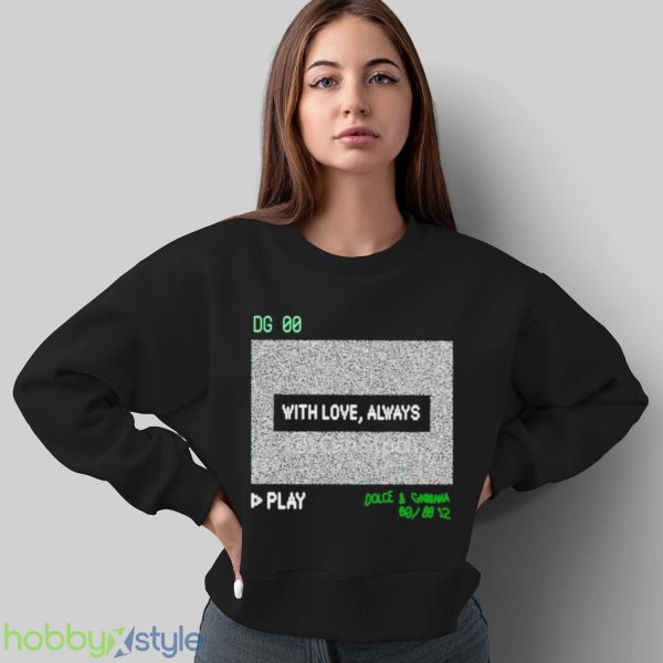 Quackity dg 00 with love always play shirt Product Photo 5