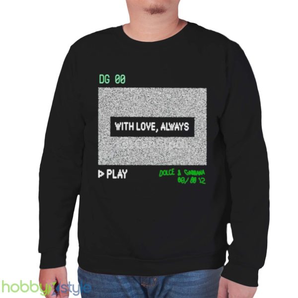 Quackity dg 00 with love always play shirt Product Photo 6