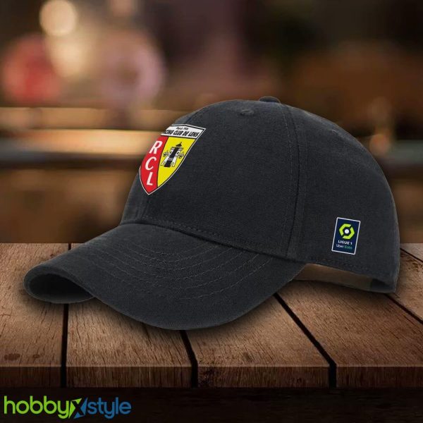 Racing Club de Lens Ligue 1 Hat Cat Print Black Men And Women For Fans Gift - Racing Club de Lens Ligue 1 Hat Cat Print Black Men And Women For Fans Gift