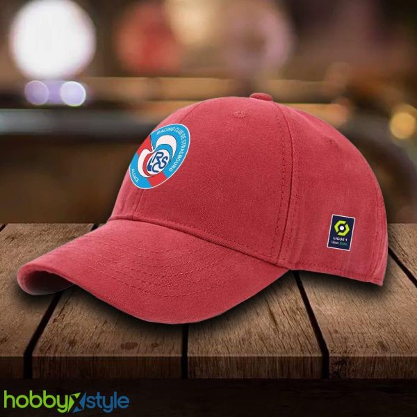 RC Strasbourg Alsace Ligue 1 Hat Cat Print Red Gift For Men And Women - RC Strasbourg Alsace Ligue 1 Hat Cat Print Red Gift For Men And Women