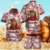 San Francisco 49ers NFL Baby Yoda Hawaiian Shirt And Short Style Tropical Pattern Summer Trending Best Gift For Fan Product Photo 1