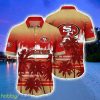 San Francisco 49ers NFL Summer Hawaiian Shirt Tropical Pattern Graphic For Sports Enthusiast Product Photo 1