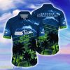Seattle Seahawks NFL Flower Hawaiian Shirt Style Gift For Fans Product Photo 1
