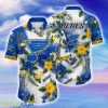St. Louis Blues NHL Flower Hawaiian Shirt For Men Women Style Gift For Fans Product Photo 2