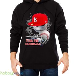St. Louis Cardinals Jack Skellington Fear The Cardinals Halloween shirt Product Photo 4