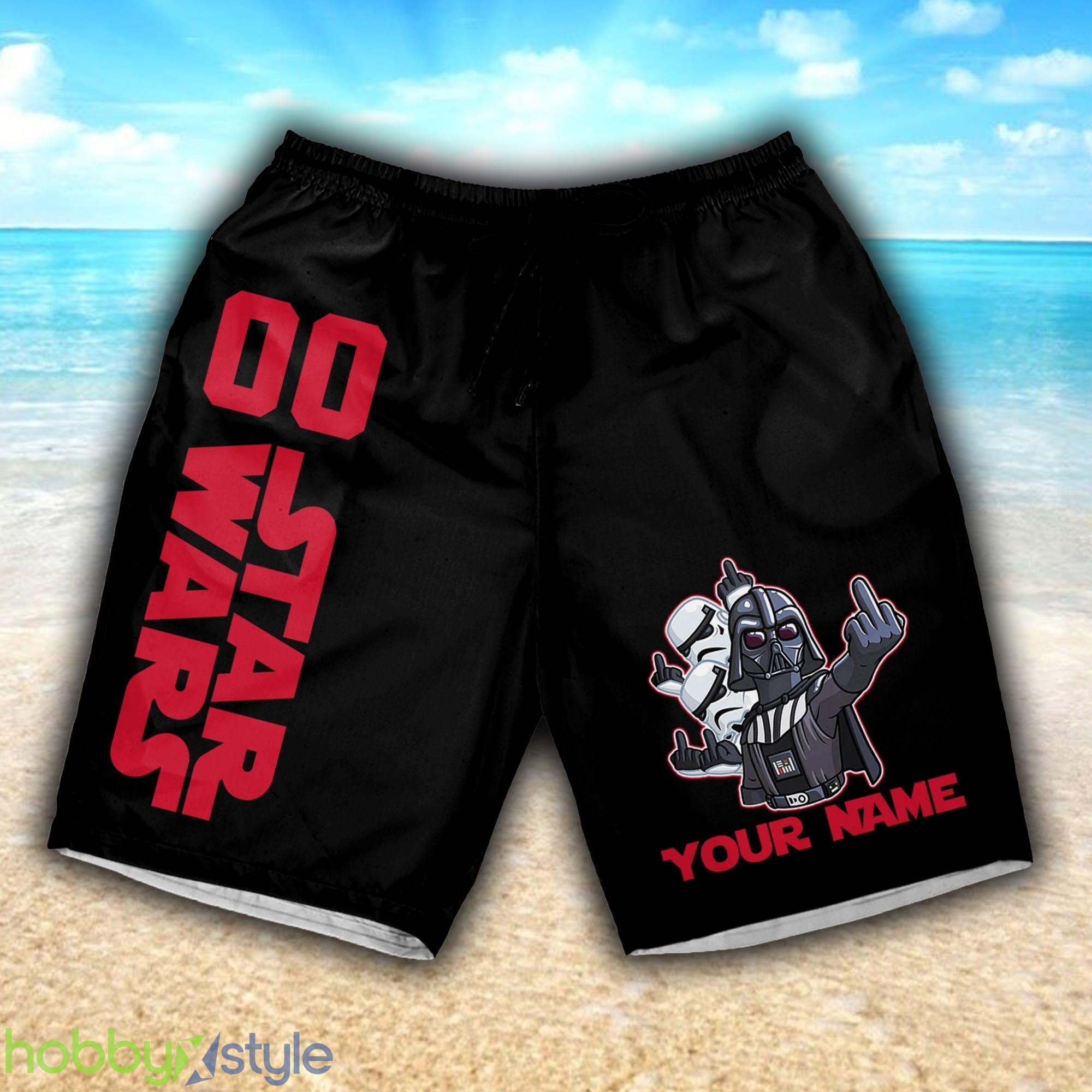 Star War Bad 3D Shorts Sports Custom Number And Name For Mens Gift Disney Fans - Star War Bad 3D Shorts Sports Custom Number And Name For Mens Gift Disney Fans