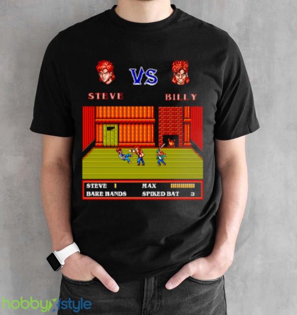 Steve Vs Billy And Max Double Dragon shirt Product Photo 2