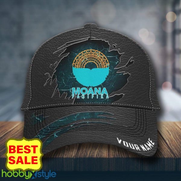 Super Rugby Moana Pasifika Custom Name 3D Cat Hat Black Men And Women Gift For Fans - Moana Pasifika