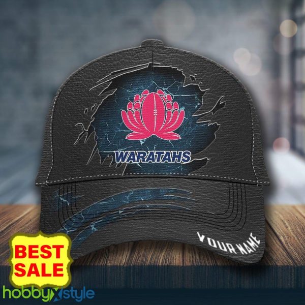 Super Rugby Waratahs Custom Name 3D Cat Hat Black Men And Women Gift For Fans - Waratahs