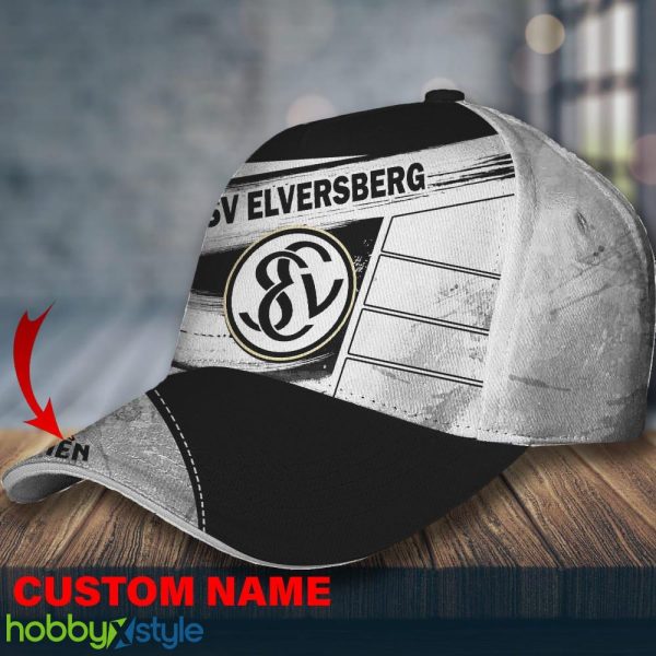 SV 07 Elversberg Bundesliga Custom Name 3D Cap Hat Men And Women For Fans Gift - SV 07 Elversberg Bundesliga 3D Cap Hat_3