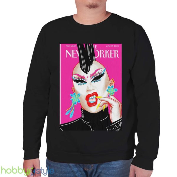 The New Yorker Magazine Cover The Look Of Pride By Sasha Velour shirt - Unisex Sweatshirt