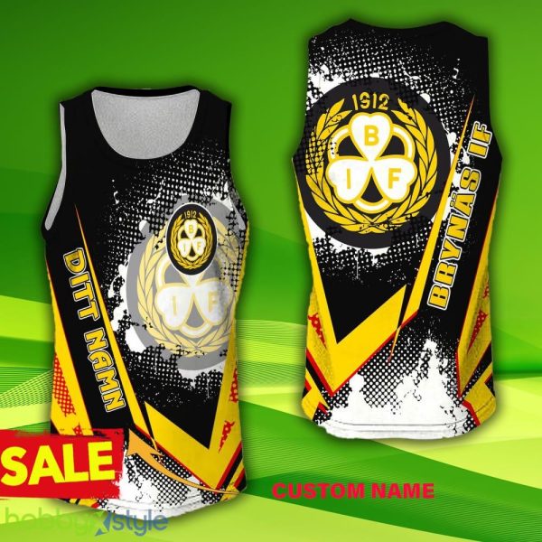 Top 11 Hollow SHL Custom Name Brynas IF 3D Jersey Tanktop Gift For Men And Women - Top 11 Hollow SHL Custom Name Brynas IF 3D Jersey Tanktop Gift For Men And Women