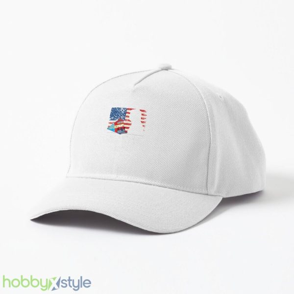 Train 2024 All Aboard Trump Vintage American Flag Cap - Train 2024 All Aboard Trump Vintage American Flag Cap