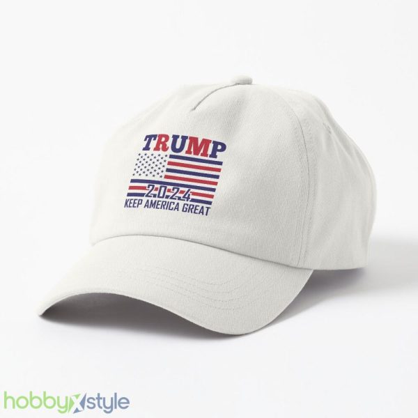 Trump 2024, Keep America Great, Patriotic, Conservative Cap - Trump 2024, Keep America Great, Patriotic, Conservative Cap