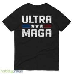 Ultra-MAGA Joe Biden says Funny T Shirt - 980 Lightweight Fashion Short Sleeve T-Shirt