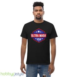 Ultra Maga Shirt Funny Great MAGA King Pro Trump Design 3 Shirt - Men’s Classic Tee Gildan 5000