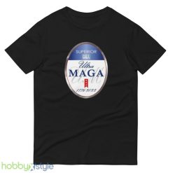 Ultra MAGA Superior 1776 2022 Parody Trump 2024 Anti Biden Shirt - 980 Lightweight Fashion Short Sleeve T-Shirt