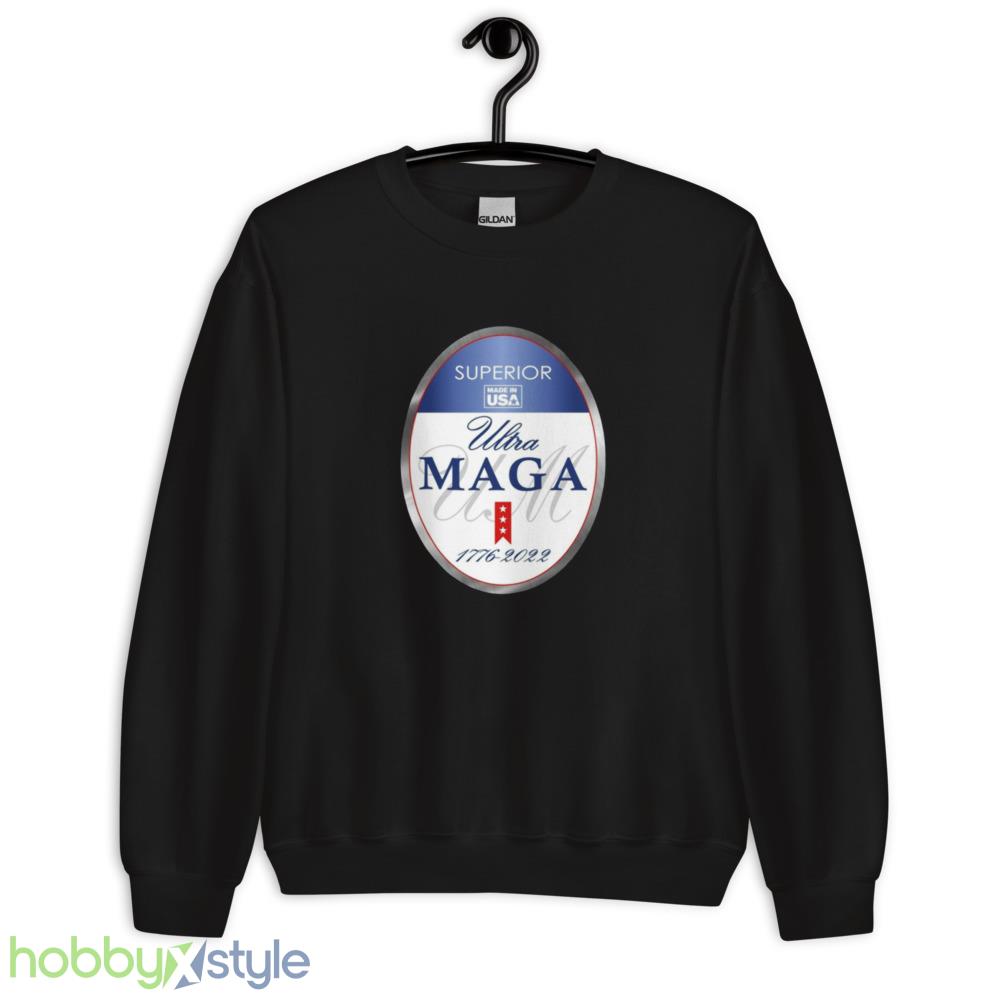 Ultra MAGA Superior 1776 2022 Parody Trump 2024 Anti Biden Shirt - 18000 Unisex Heavy Blend Crewneck Sweatshirt