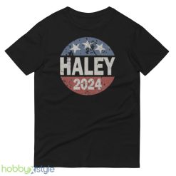 Vintage Nikki Haley 2024 Design 9 Black T Shirt - 980 Lightweight Fashion Short Sleeve T-Shirt