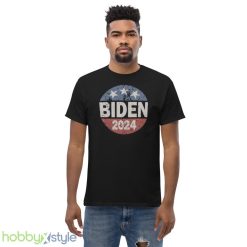 Vintage President Joe Biden 2024 Black T Shirt - Men’s Classic Tee Gildan 5000