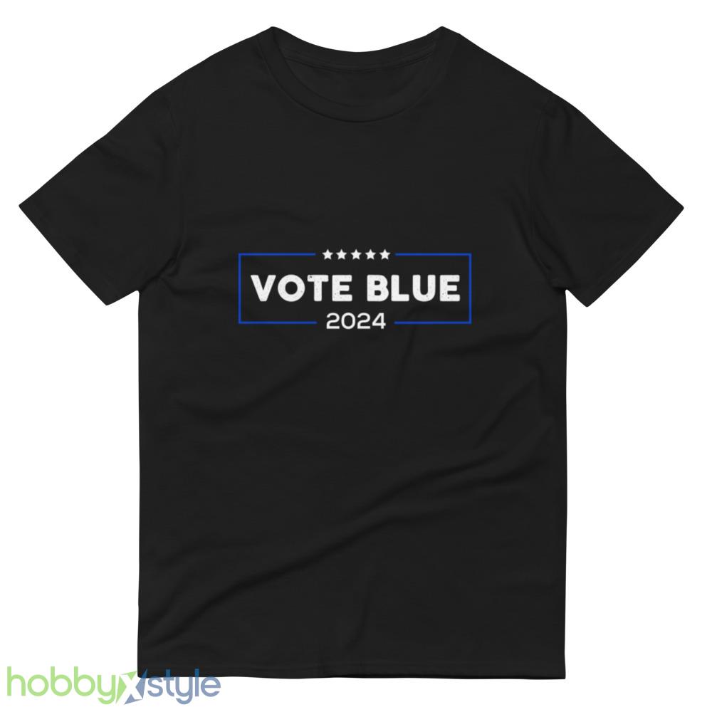Vote Blue 2024 Funny T Shirt - 980 Lightweight Fashion Short Sleeve T-Shirt