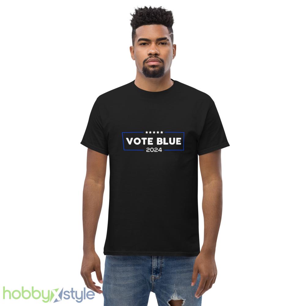 Vote Blue 2024 Funny T Shirt - Men’s Classic Tee Gildan 500 Vote Blue 2024 Funny T Shirt - Men’s Classic Tee Gildan 5000