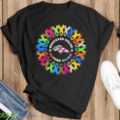 Whatever Color Cancer Sucks NFL Denver Broncos Shirt Product Photo 1