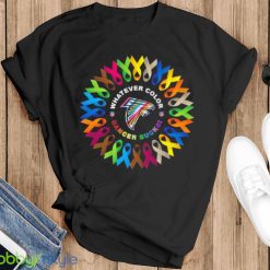 Whatever Color Cancer Sucks NFL Football Atlanta Falcons shirt Product Photo 1