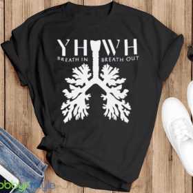Yhwh Breathe In Breathe Out Shirt - Ladies Tank Top