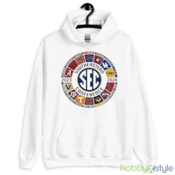 2023 SEC Football All Team Logo Shirt - 18500 Unisex Heavy Blend Hooded Sweatshirt-1