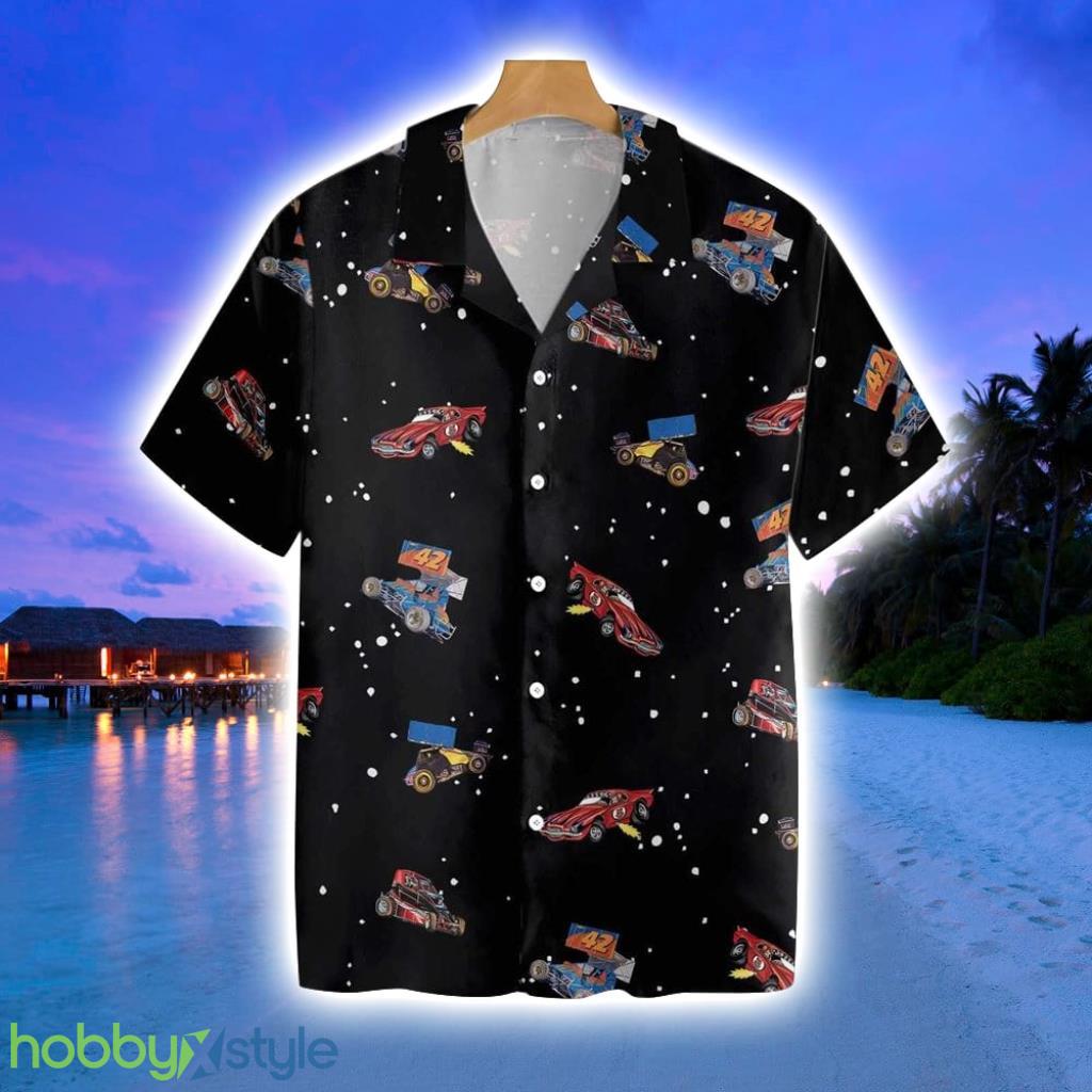 3d Dirt Track Racing Hawaiian Shirt Gift For Men And Women Product Photo 1