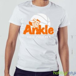 Amateur Athletic Union Basketball Ankle Breaker Shirt - White Men T-Shirt