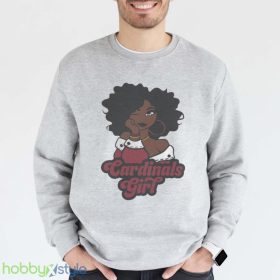 Arizona Cardinals Football Black Girl 2022 Shirt Product Photo 5