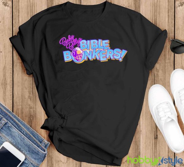 Baby Billy’s Bible Bonkers shirt - Black T-Shirt