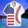 Baseball American Flag Hawaiian Shirt Gift For Men And Women Product Photo 1