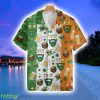 Beard Saint Patricks Day Seamless Pattern Hawaiian Shirt Gift For Men And Women Product Photo 1