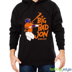 Big Bad Jon Jon Singleton Shirt - Men Black Hoodie