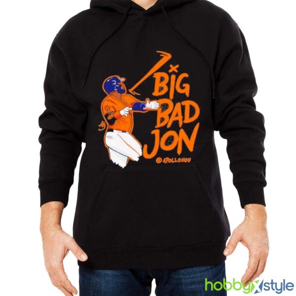 Big Bad Jon Jon Singleton Shirt - Men Black Hoodie