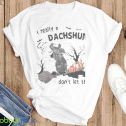 Black Dachshund Dog Im Really A Dachshund Dont Let This Human Costume Fool You Halloween Shirt Product Photo 6