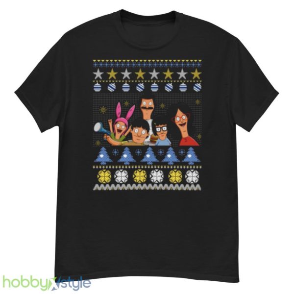 Bobs Burger Ugly Christmas Pattern Shirt Product Photo 4