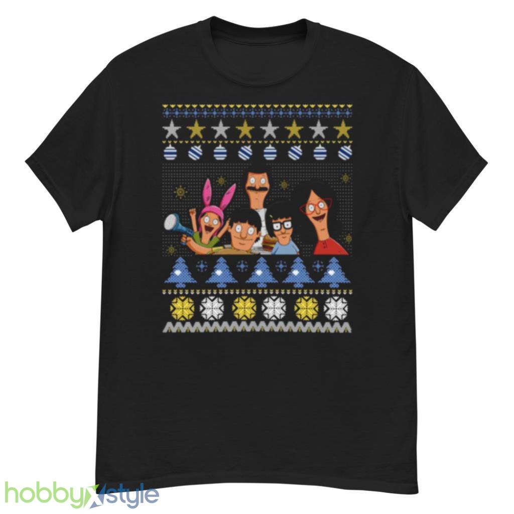 Bobs Burger Ugly Christmas Pattern Shirt Product Photo 4