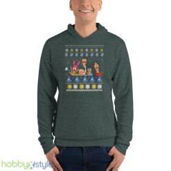 Bobs Burger Ugly Christmas Pattern Shirt Product Photo 9