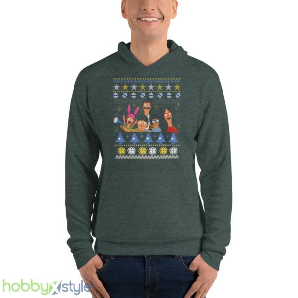 Bobs Burger Ugly Christmas Pattern Shirt Product Photo 9