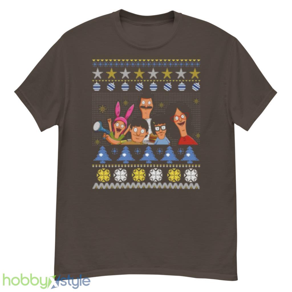 Bobs Burger Ugly Christmas Pattern Shirt Product Photo 1