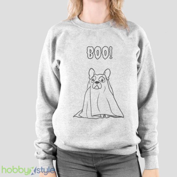Boo French Bulldog Halloween Shirt Product Photo 2