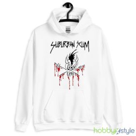 Brass city merch suburban scum tallica rip T shirt - White Men T-Shirt