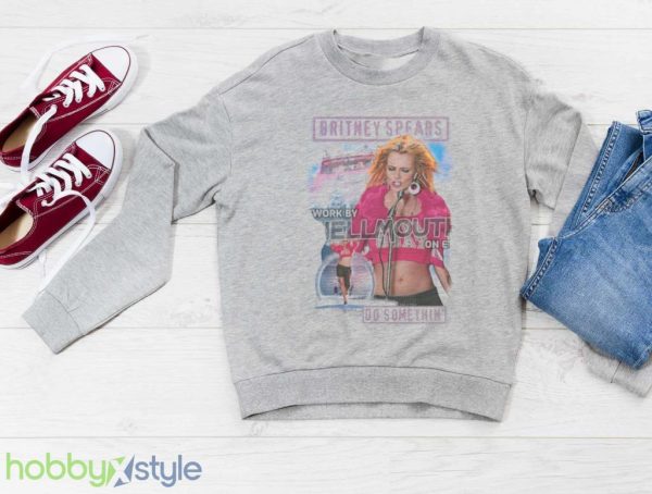 Britney Spears Do Somethin Retro Era 00s Halloween Shirt Product Photo 3